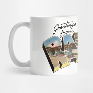 Greetings from Rahway New Jersey Mug